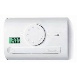 finder termostato digitale bianco  1co 5a batteria da parete manuale finder 1t4190030000