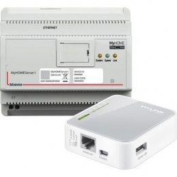 Kit bticino myhomeserver1 e un access point mhserverkit