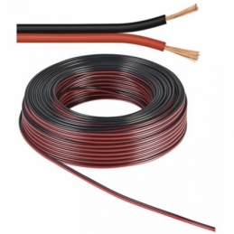 50 eca rosso nero 100 metri per altoparlanti rmcfrh222.50rnm