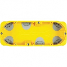 bticino scatola da incasso per cartongesso da 6 moduli pb506n