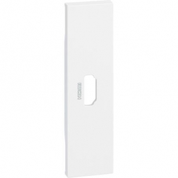 bticino living now cover per presa hdmi art k4284p 1 modulo bianca bticino kw14