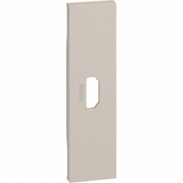 bticino living now cover per presa hdmi art k4284p 1 modulo sabbia  bticino km14