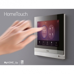 bticino living now hometouch touch screen 7 per la gestione di tutte le funzioni myhome bianco bticino 3488w