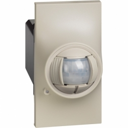 bticino living now  rilevatore a doppia tecnologia pir/mw sabbia 2 moduli  bticino km4275