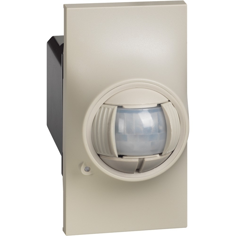 bticino living now  rilevatore a doppia tecnologia pir/mw sabbia 2 moduli  bticino km4275