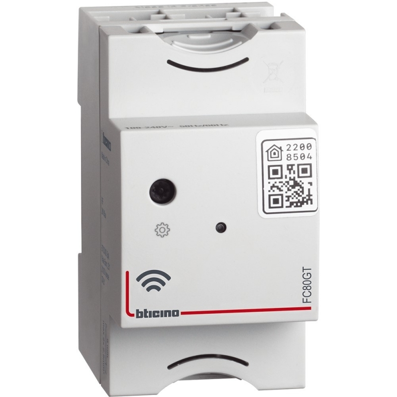 bticino gateway din with netatmo 2