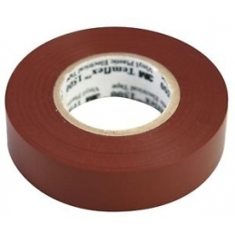 3m nastro isolante autoestinguente marrone   in pvc rosso 15mm x 10mm x 0 3MI7000106662