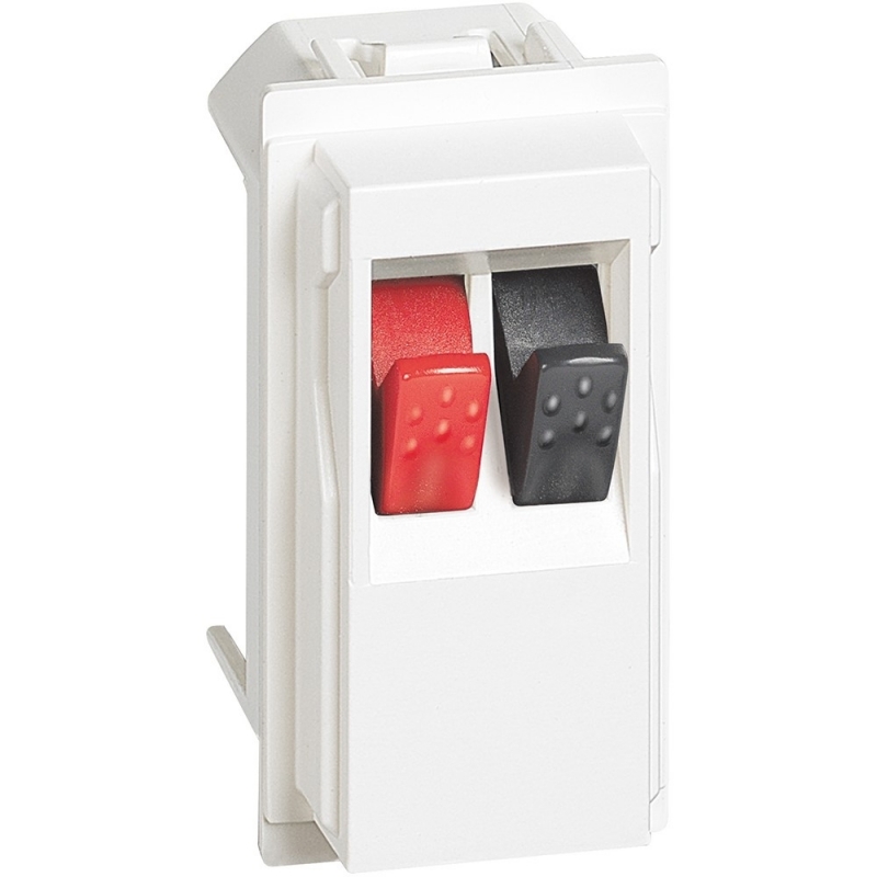 bticino living now connettore altoparlante home cinema  1 modulo bianco bticino kw4294