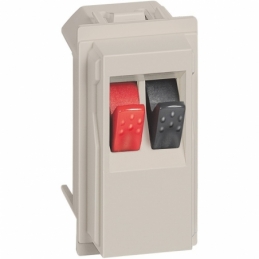 bticino living now  connettore altoparlante sabbia  bticino km4294