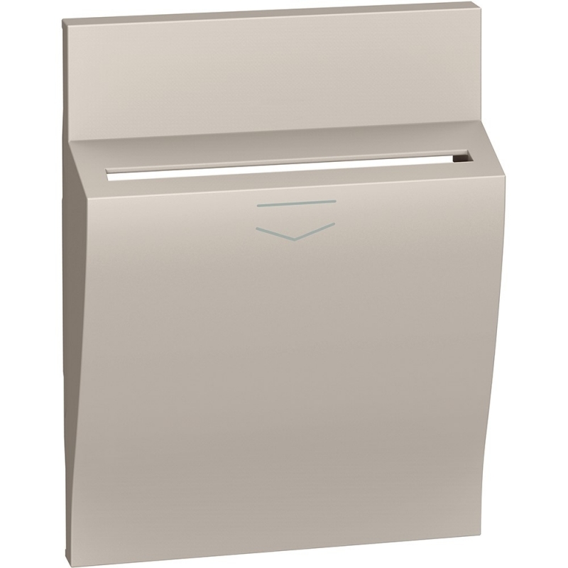 bticino living now cover per tasca portabadge per  k4548 k4549  3 moduli sabbia bticino km22