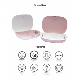 contenitore sterilizzatore virucida battericida al 99% UV portatile box S3