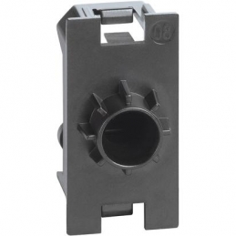 living now tappo copriforo Falso polo con uscita Ø 9 mm 1 modulo k4953