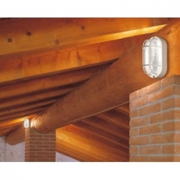 lombardo tartaruga ov 200 con gabbia e27 grigio lombardo LB44124