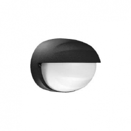 lombardo plafoniera applique  primask 250 e27 nero lombardo lb55322
