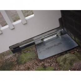 genius roller box cassetta di fondazione autoportante in acciaio per attuatore interrato faac genius 58P0050