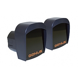 genius polaris fotocellule direzionali da incasso 30 metri raggi infrarossi modulati 24v genius 6100224