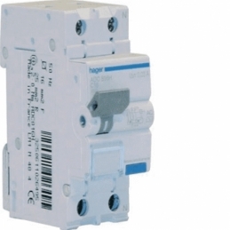 hager  differenziale magnetotermico 1 polo piu neutro 30ma ac 32a 6ka c 2 moduli hager ADC932H