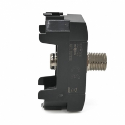 bticino living international  presa satellitare femmina diretta compatibile antracite 1 modulo