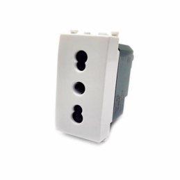 vimar plana 14203 presa bivalente 2p+t 10/16A 250v bianca compatibile
