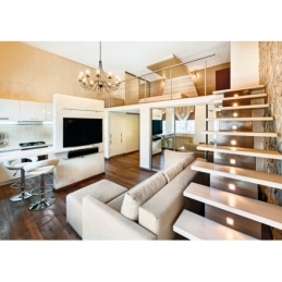 segnapasso plafoniera da incasso esterno interno acciaio e vetro taxi smd 26463 ip54 luce naturale