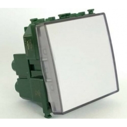 pulsante targa portanome campanello ingresso incasso frutto bianco compatibile con bticino am5008