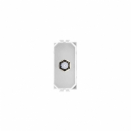 Presa Tv a Vite Satellitare da Incasso Bianca Compatibile con bticino Matix am5173df