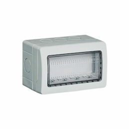 custodia  idrobox 4 moduli ip55 bianco compatibile bticino matix25504