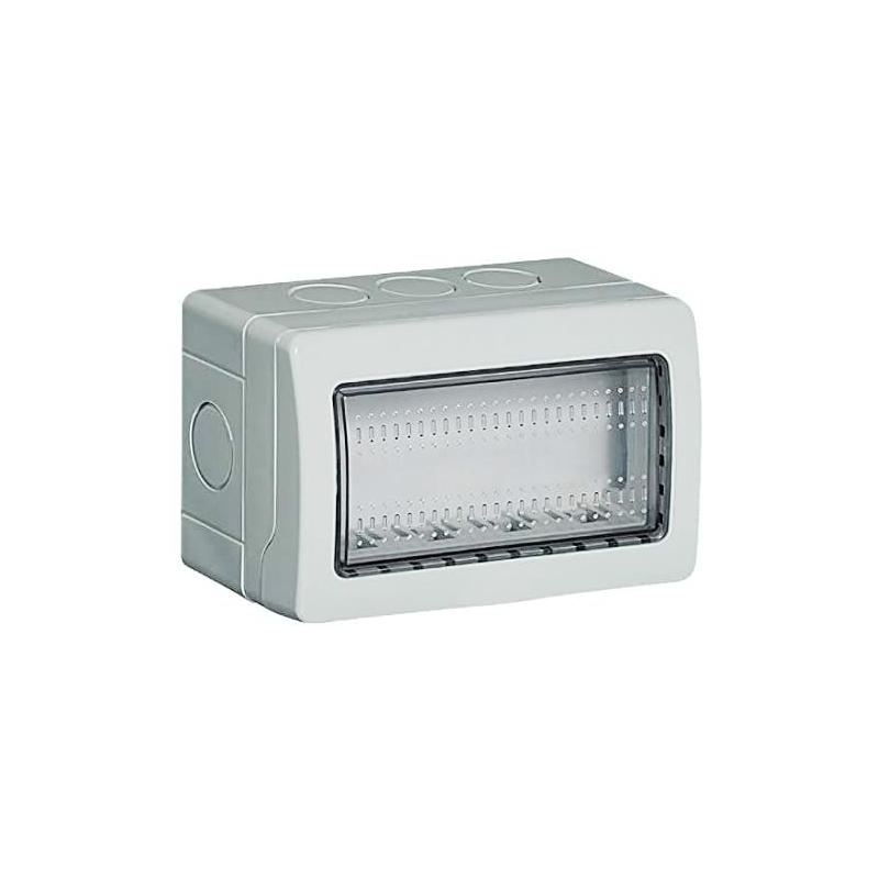 custodia  idrobox 4 moduli ip55 bianco compatibile bticino matix25504