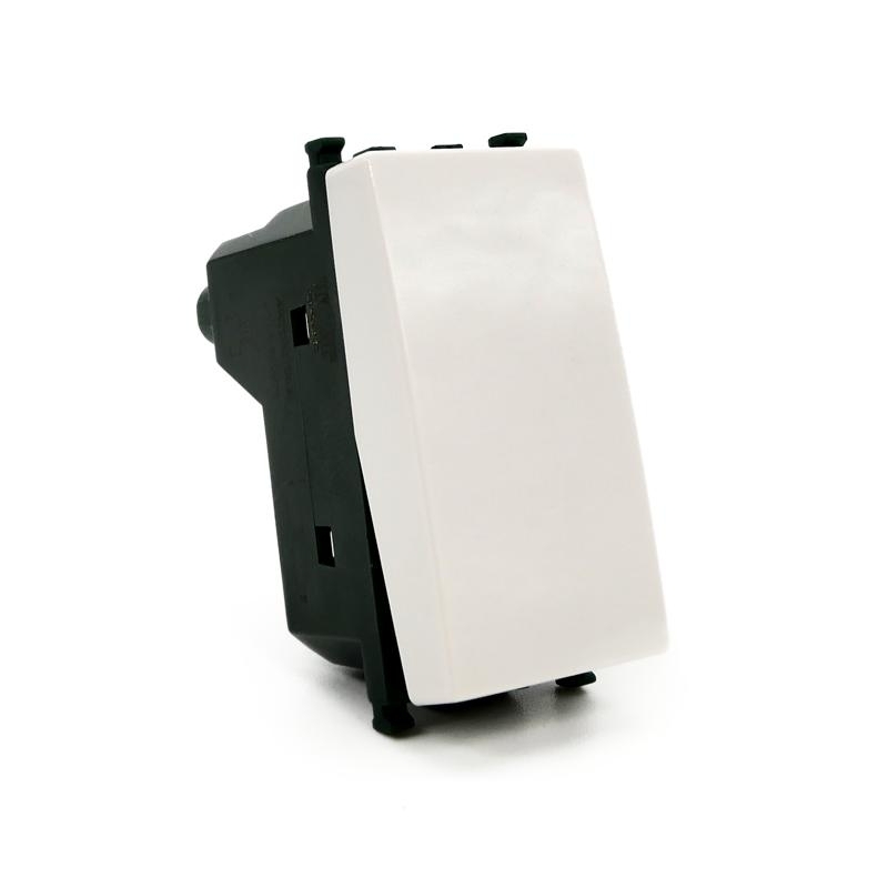 deviatore unipolare 16a-250v  bianco compatibile vimar plana 14004