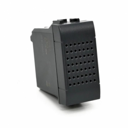suoneria antracite nera 6a 220v compatibile con bticino living international l4351/230