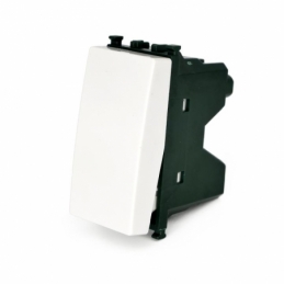 pulsante bianco 10a 250v compatibile vimar plana 14008