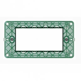 supporto 4 posti compatibile con vimar plana 14614