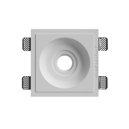 faretto in gesso ceramico a...