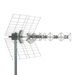 Antenna Fracarro BLU10HD UHF 10 Elementi – 5G/4G Filtrata, 15.5 DBi, Facile Montaggio, 217915