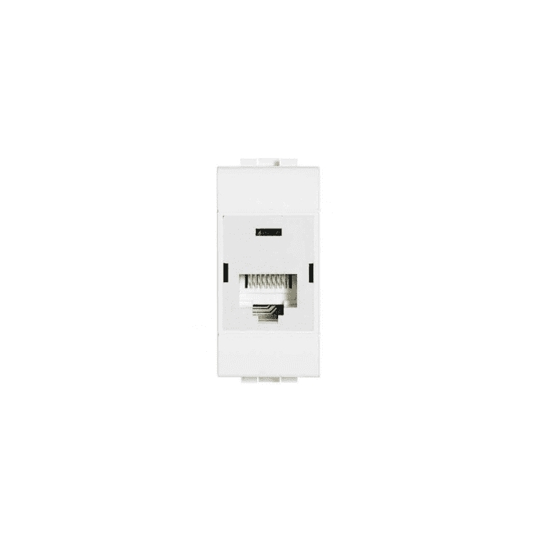 bticino btnet living light rj45 toolless utp cat6 presa dati comput...
