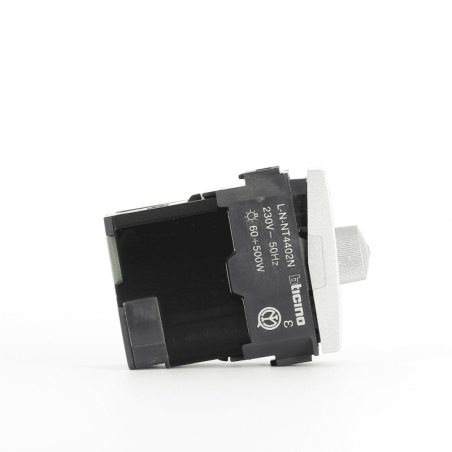 bticino living light tech dimmer resistivo varialuce 500w + deviato...