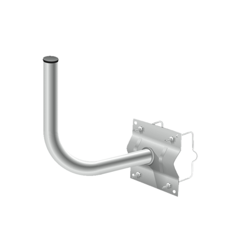Cus 182 staffa per parabola da palo cm.46