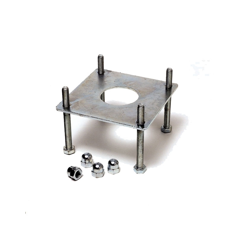 piastra di fondazione per colonnetta serie Orion