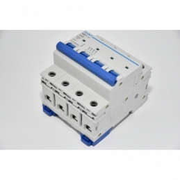  interruttore magnetotermico quadripolari 400 vac 4 moduli 40a 6 ka 4 poli   da guida din quadro chint 51411 curva c 180412