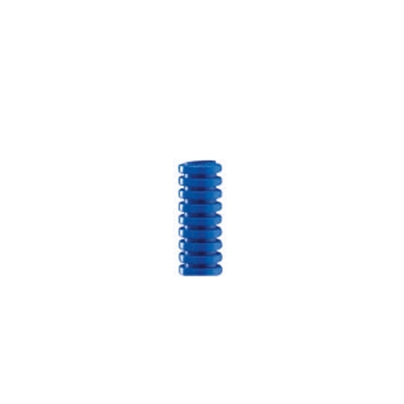 tubifor diametro 25 tubo pieghevole azzurro corrugato con tirafilo TUBTF01025AT050