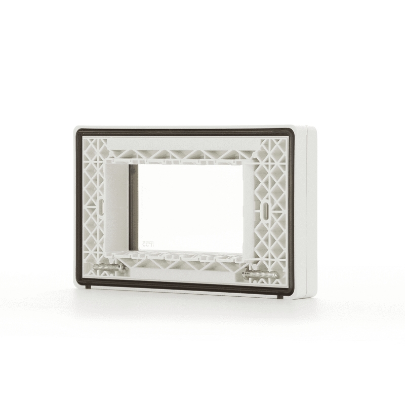 Vimar Plana Eikon Arke Calotta Placca Stagna Ip55 4 Moduli Bianca 
