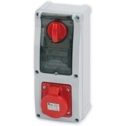 3x38 IP44 3P+N+T 16A