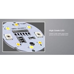 milight faretto led gu10 4W RGB + CCT dimmerabile via radio lampada Mi Light 2261