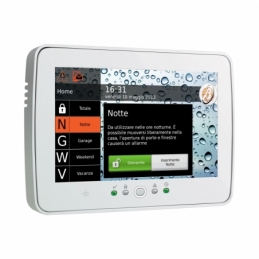 bentel tastiera di comando m-touch touch screen per centrale di allarme serie absoluta