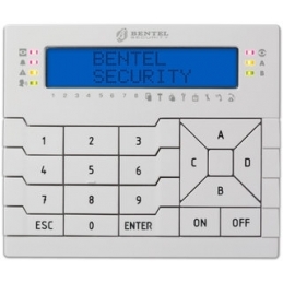 bentel tastiera bkp lcd tastiera premium con lettore proxi e 3 ingressi
