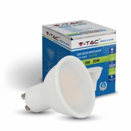 DICROICA FARETTO V-TAC 1975 LED 5W GU10 SPOTLIGHT INCASSO LAMPADINA LUCE CALDA