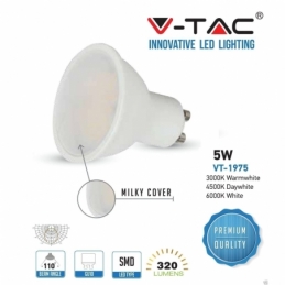 DICROICA FARETTO V-TAC 1975 LED 5W GU10 SPOTLIGHT INCASSO LAMPADINA LUCE FREDDA