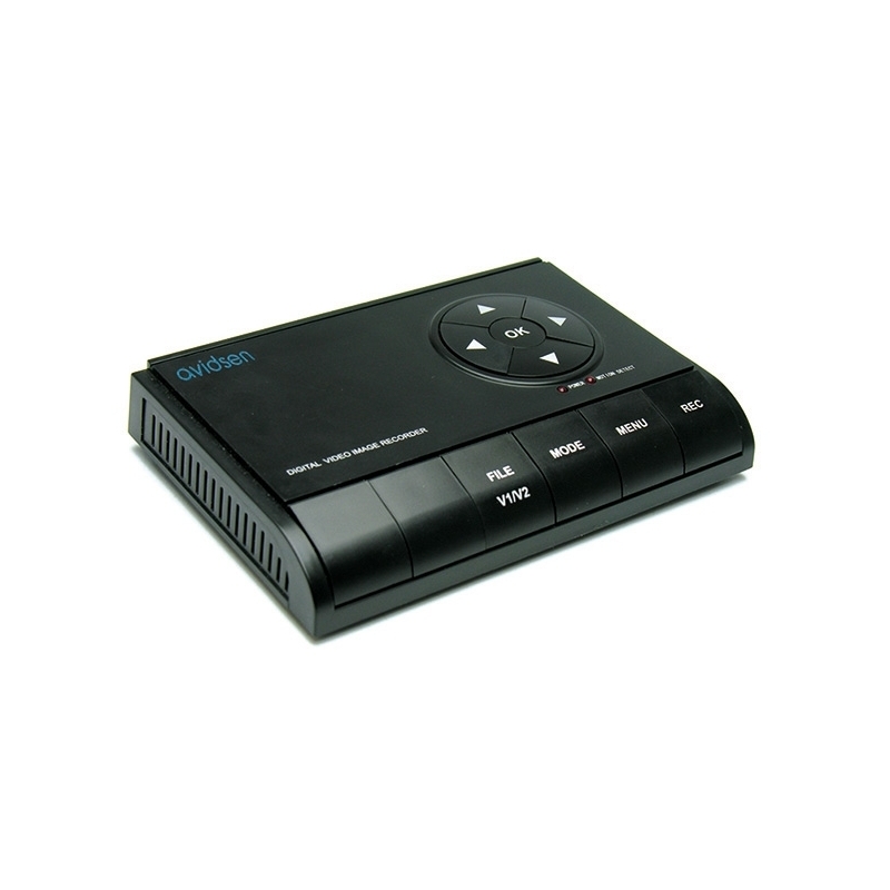 registratore video digitale a 2 ingressi video e registra su sd AVIDSEN 123210