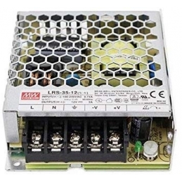 Meanwell Alimentatore LED Driver Mean Well LRS-35-12 35W 12V Enclosed AC/DC 1988