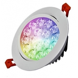 Mi-Light Faretto da Incasso 9W RGB+CCT Plafoniera LED Wifi Milight FUT062 2391